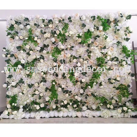 white flower backdrop