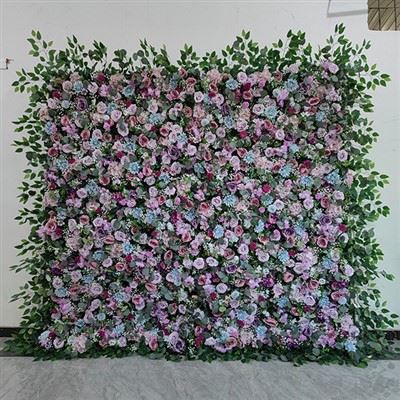 কৃত্রিম ফুলের প্রাচীর