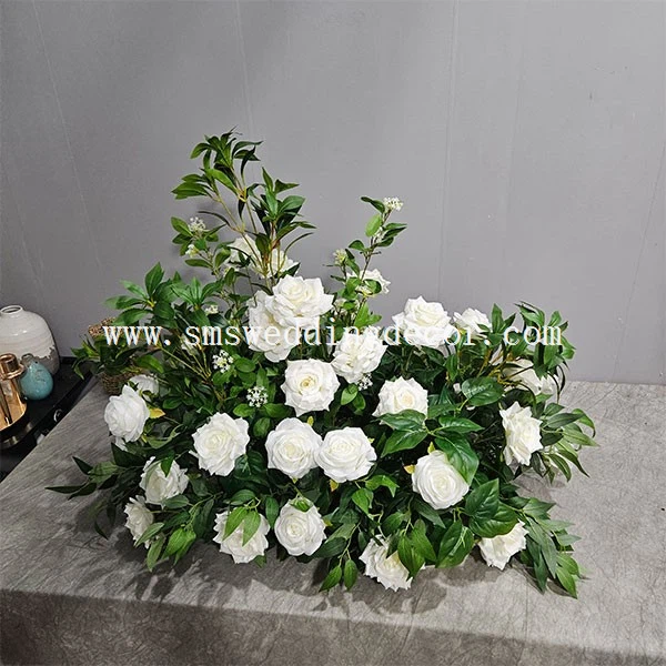 wedding aisle flower arrangements