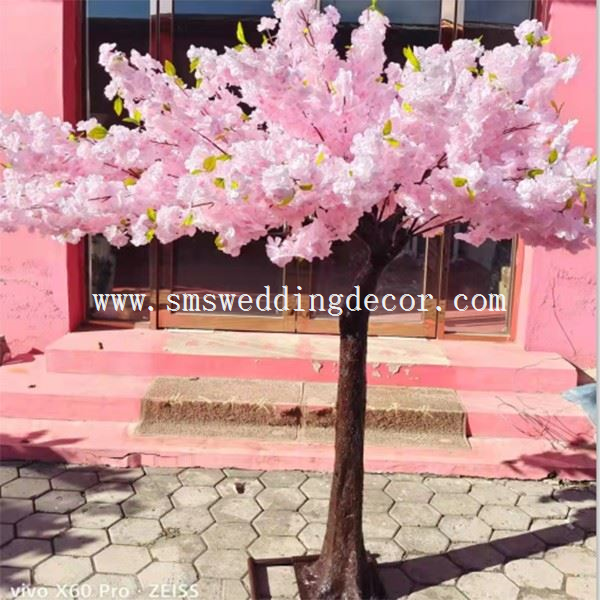 fake outdoor cherry blossom tree