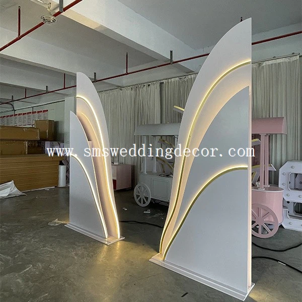 acrylic wedding backdrop